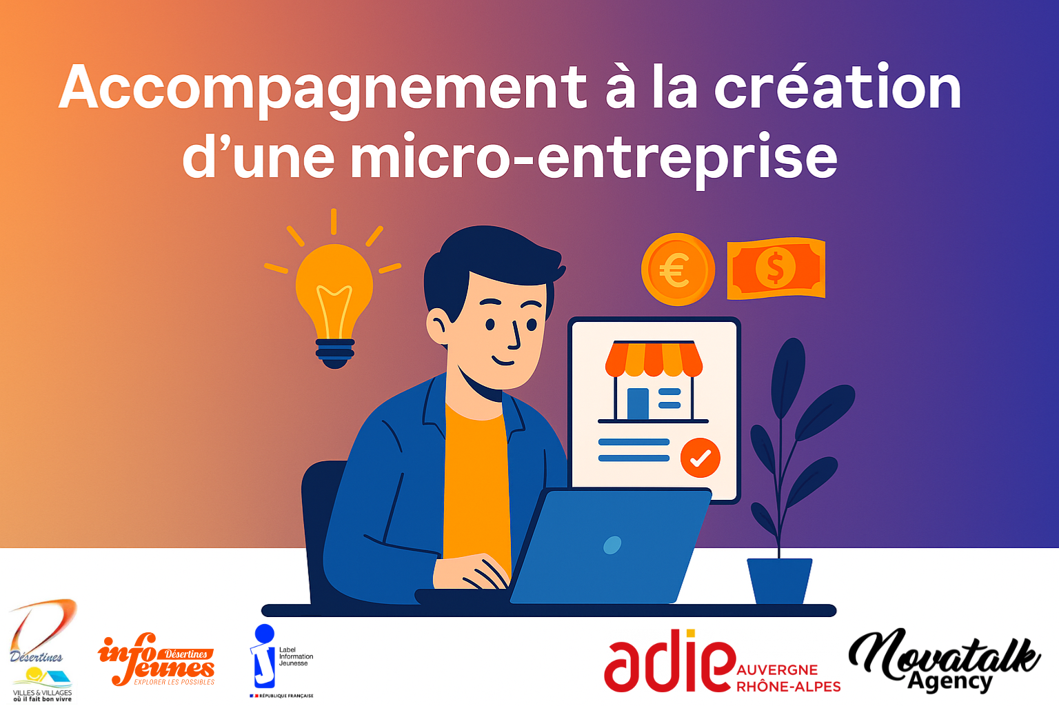 Accompagnement à la création d’une micro-entreprise